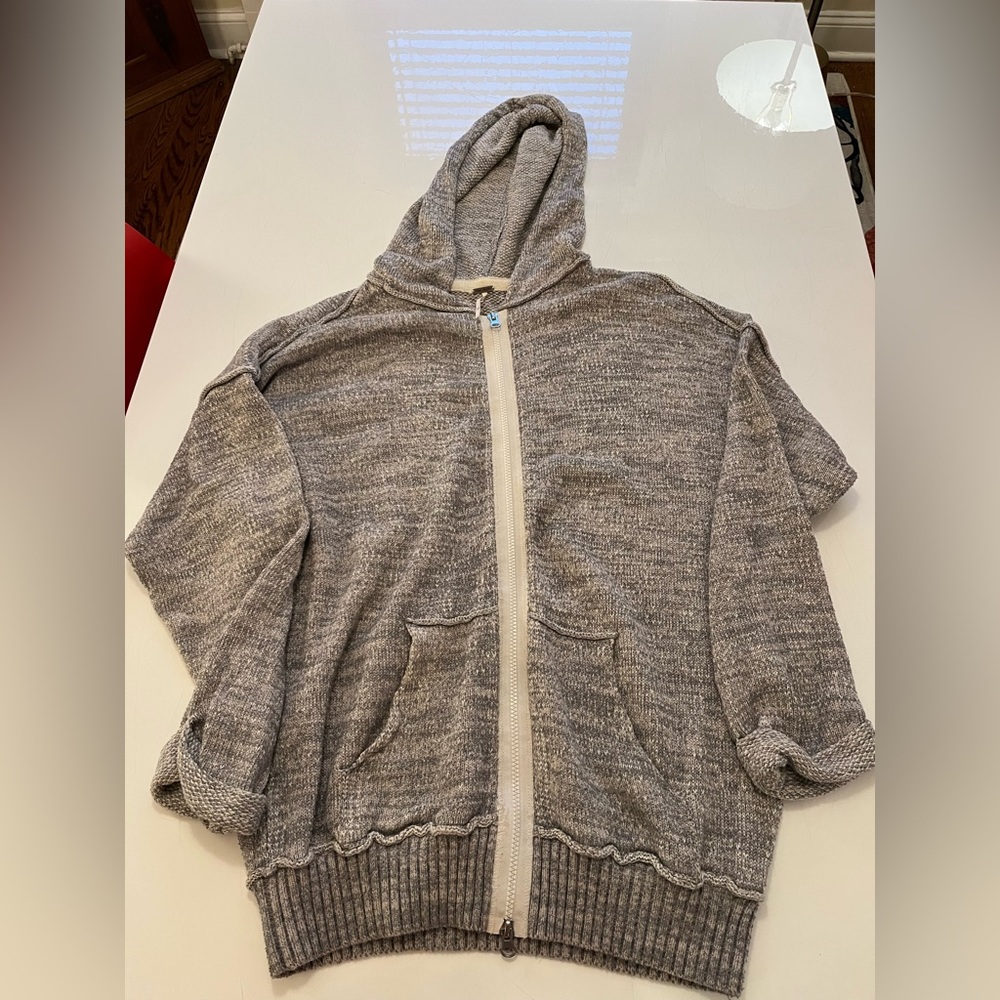 FREE PEOPLE  sweater zip up